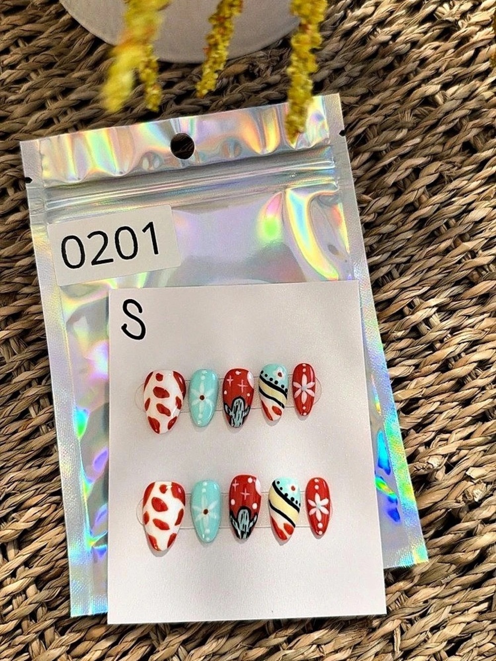 Western Press-On Nails